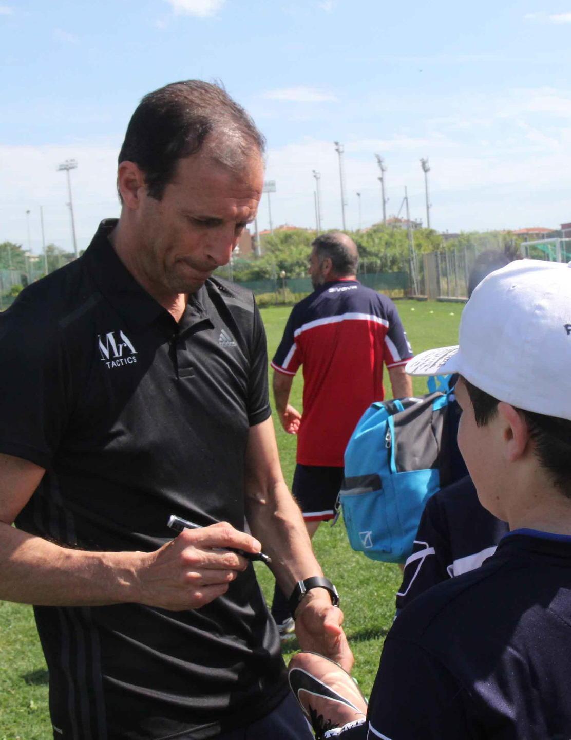Camp estivo con Allegri «Sì, ci sarò» 