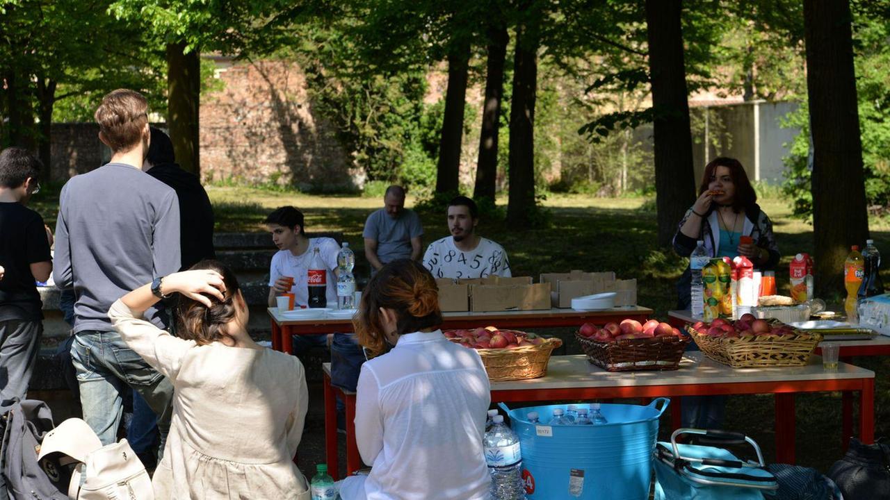 Condivisione, mangiando sano