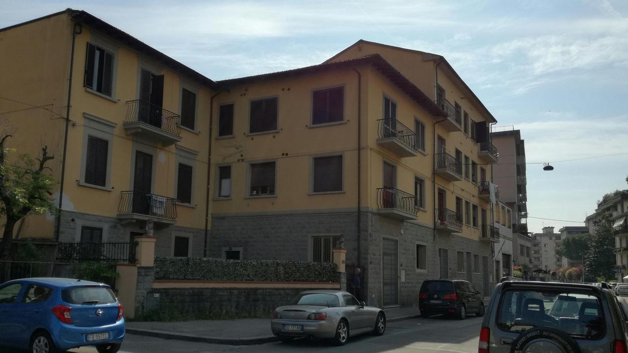 L'immobile di via Fra' Bartolomeo dove è stato sequestrato un appartamento