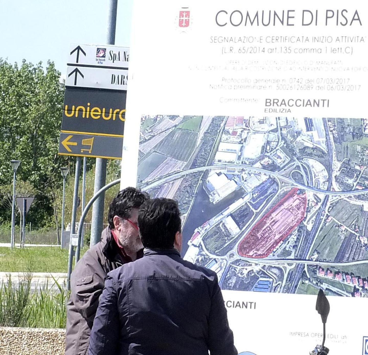 Per la sosta anche l’area del PisaMover