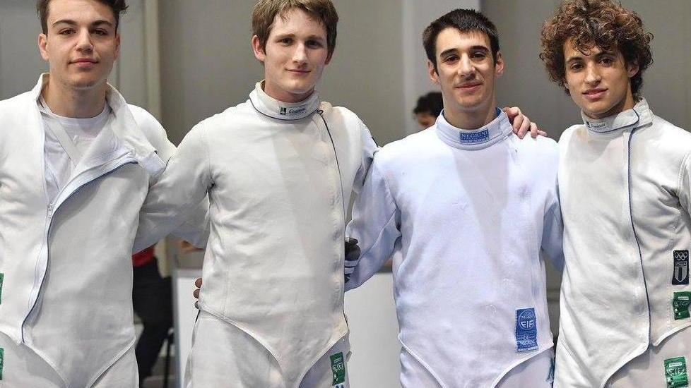 Spada, Cosimo Martini medaglia d’oro ai mondiali in Bulgaria