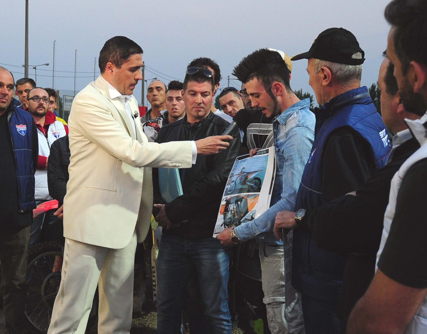Carpi, “Striscia la notizia” al Moto Club  