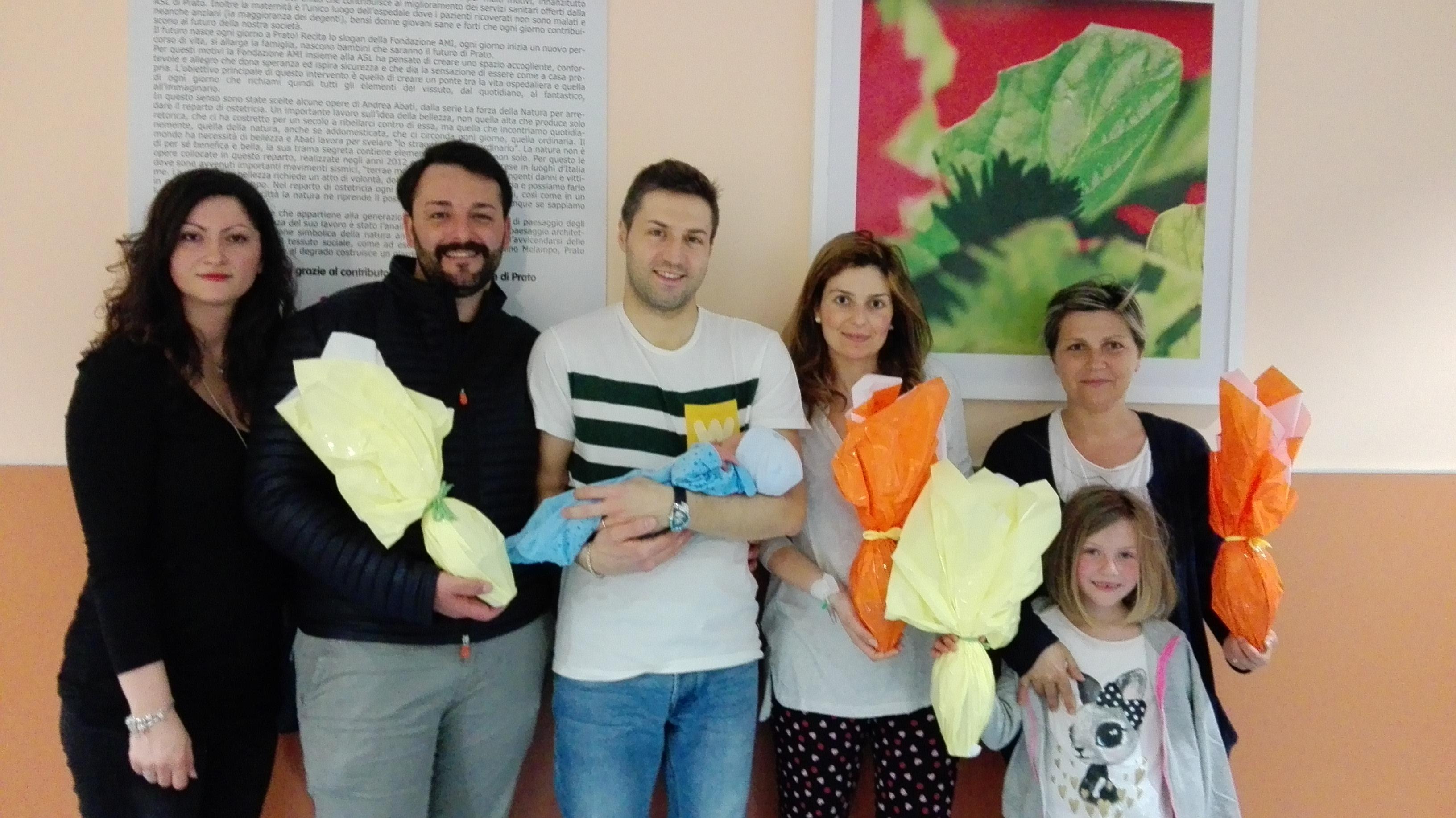 Uova di cioccolato per i bambini dell'ospedale Santo Stefano di Prato