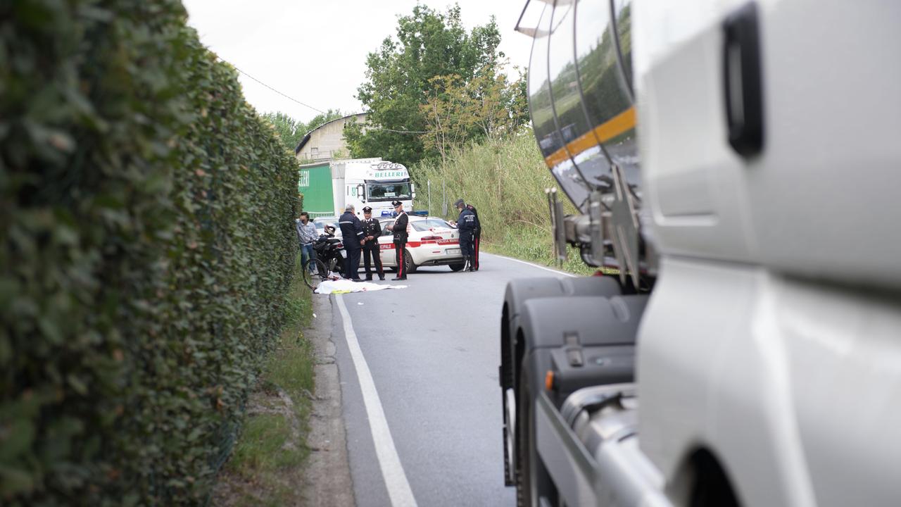 La strada in cui è avvenuto l'incidente (Foto Sernacchioli)