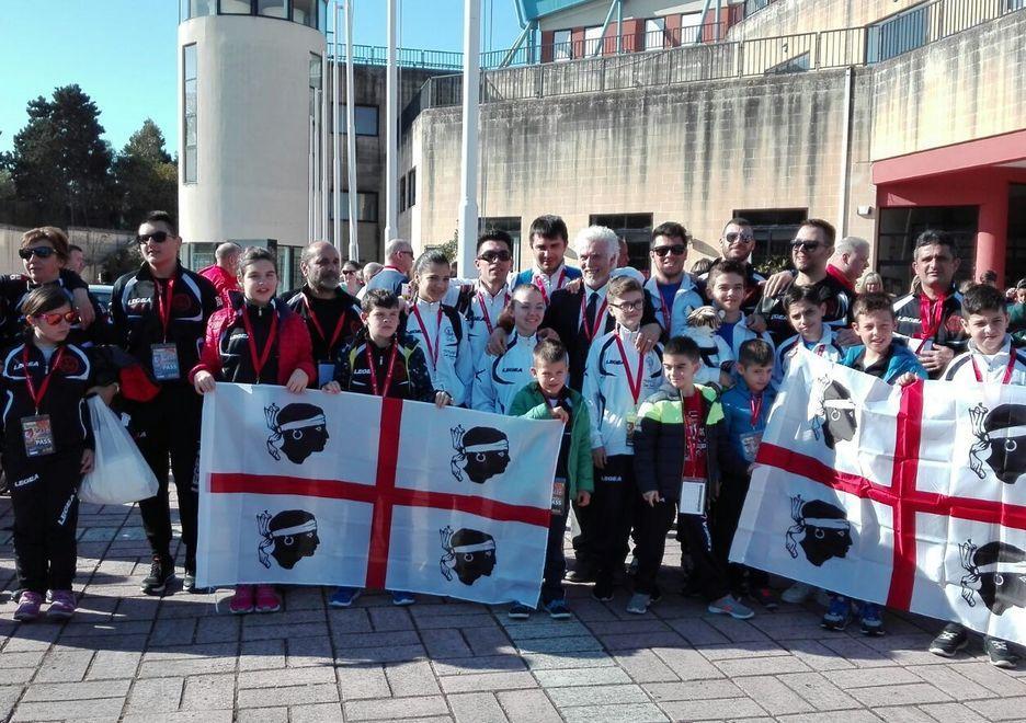 Atleti dello Shotokan al Karate Malta Open 2017 