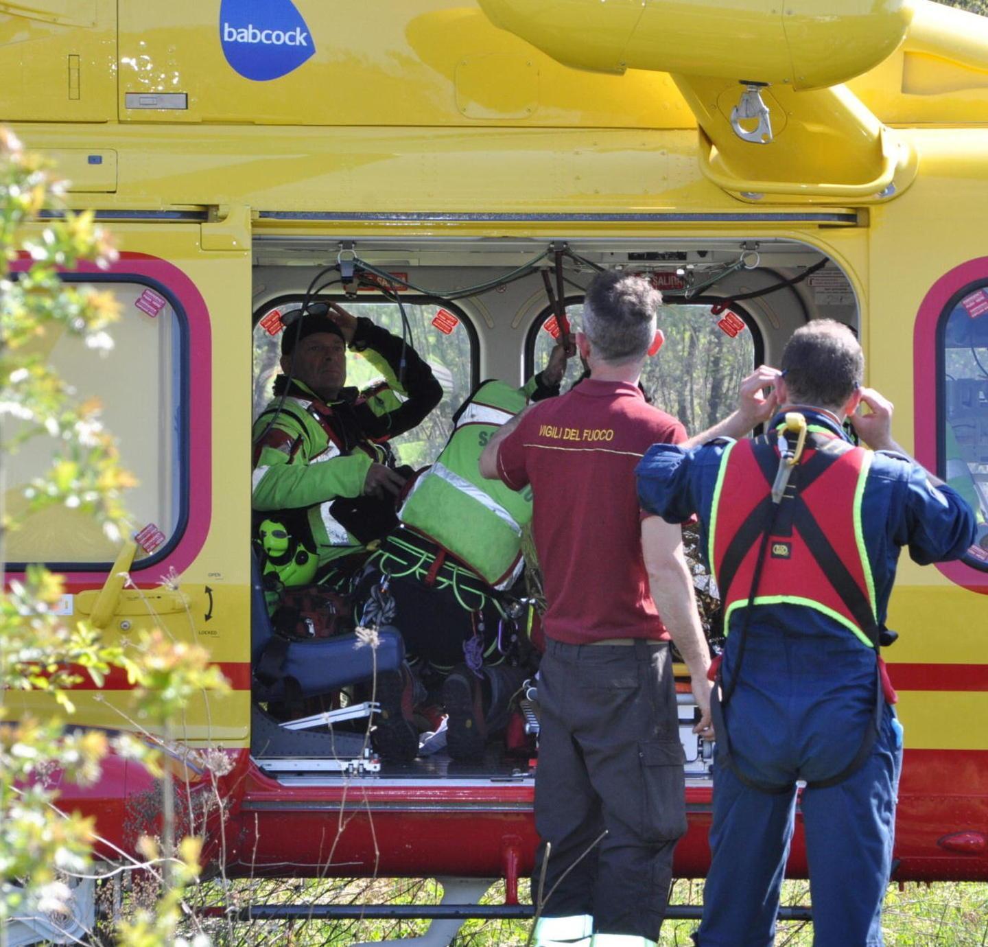 Operaio travolto da una frana È ricoverato in rianimazione 