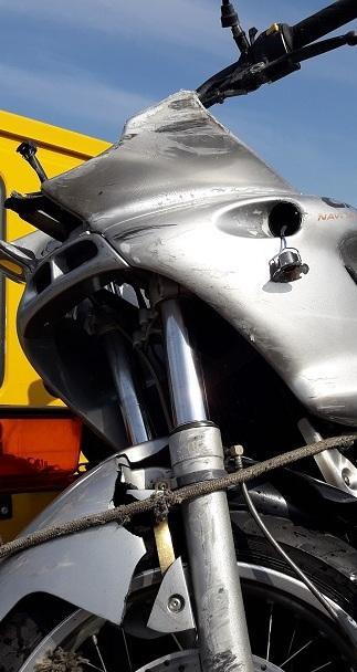 Scontro tra auto e moto Ferito un comacchiese  