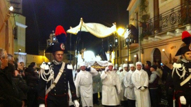 Iglesias, con la processione del Descenso si chiudono i riti della Settimana Santa