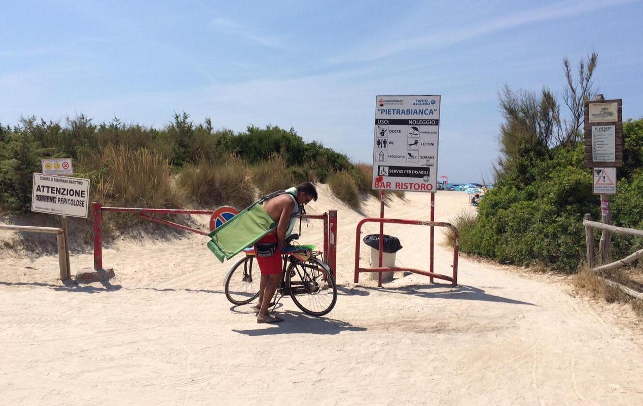 Spiagge Bianche chiuse fino al 30 aprile 