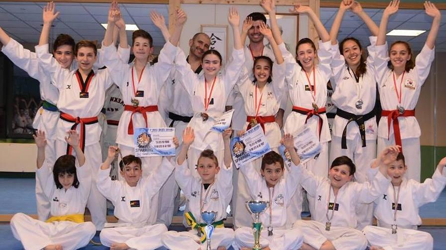 Undici medaglie per il Taekwondo Primavera
