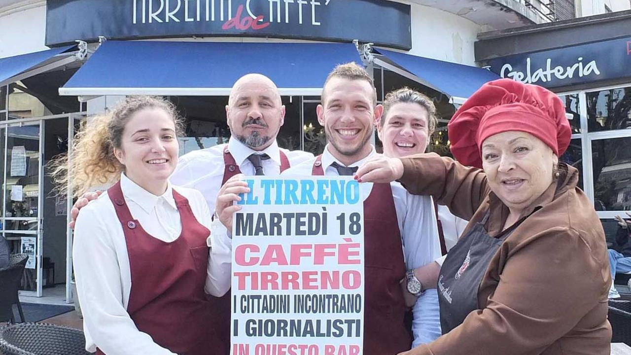 Martedì 18 “Caffè Tirreno” accende i riflettori sul litorale