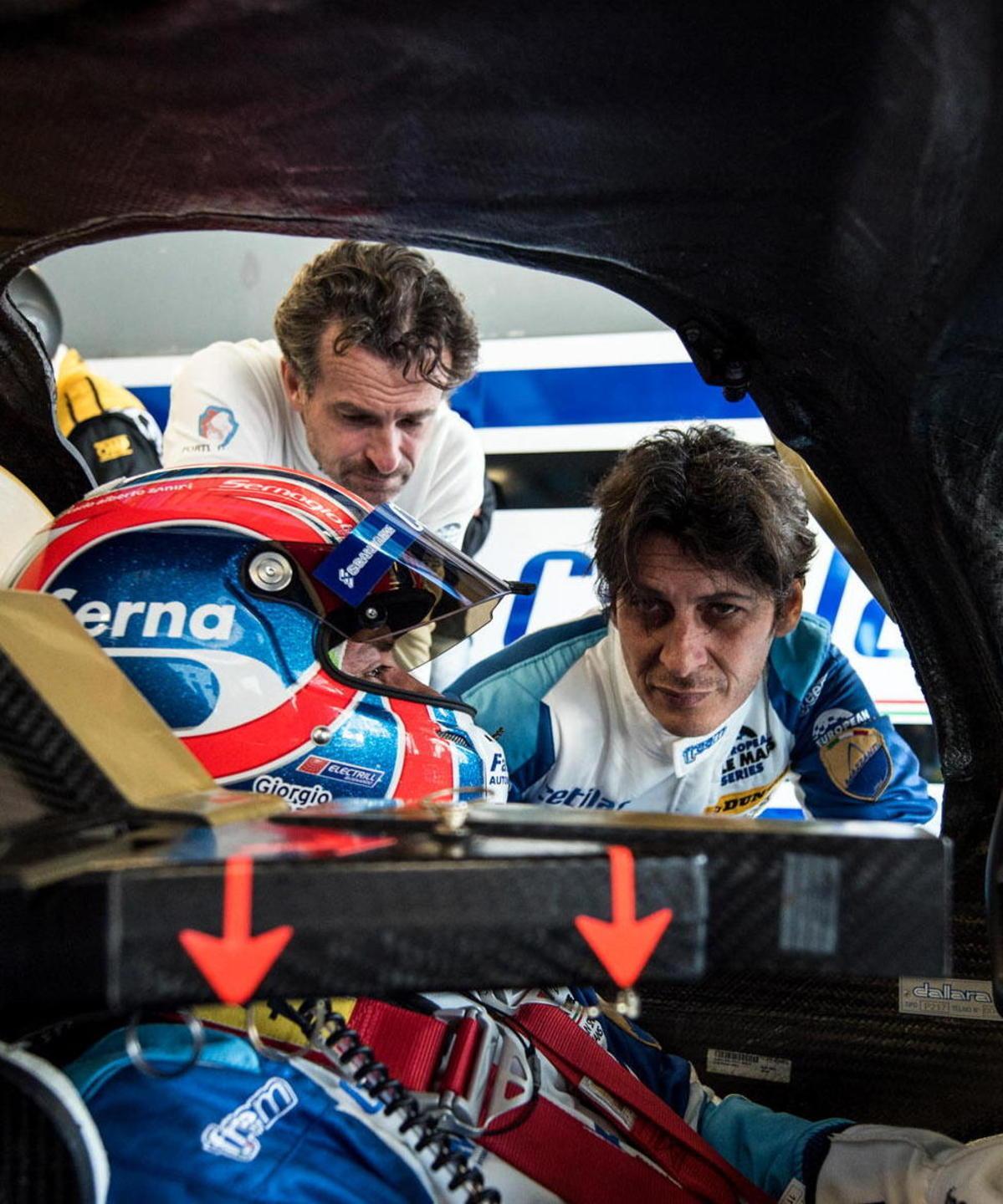 La Cetilar Villorba in pista a Silverstone 