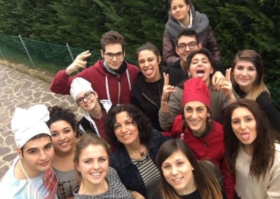 Gli studenti in gita alle serre dei Giardini Margherita 