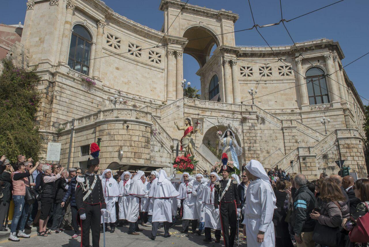 La processione dell'Incontro a Cagliari