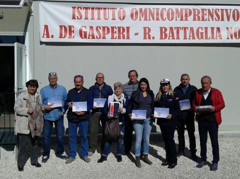 Donati sei tablet ai bambini di Norcia 