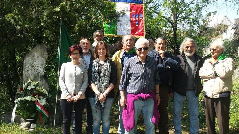 La commemorazione del Partigiano Tenente Teani