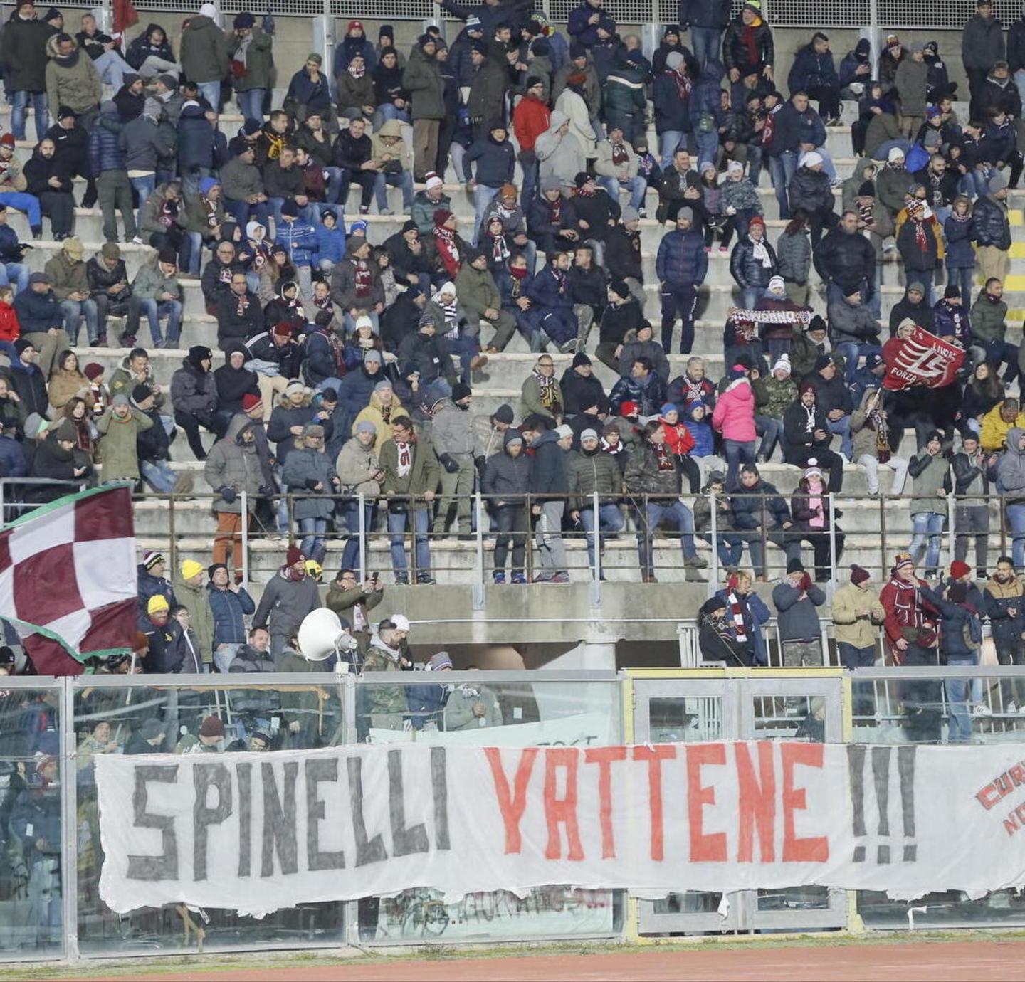 Con la curva Nord rapporto finito  ormai da anni 