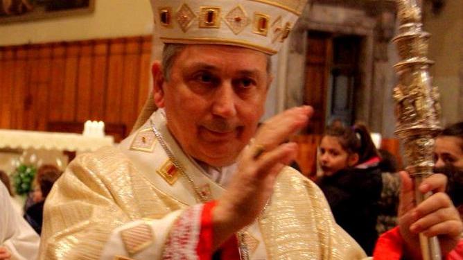 Il vescovo Simone Giusti