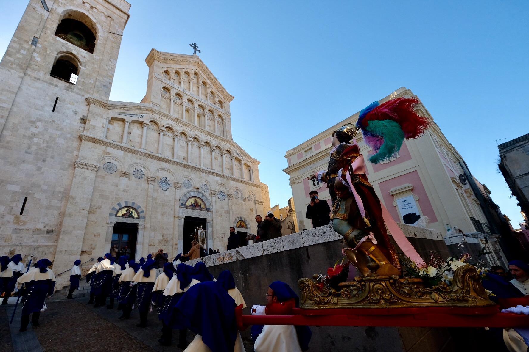 Cagliari, la processione del Lunedì dell'Angelo