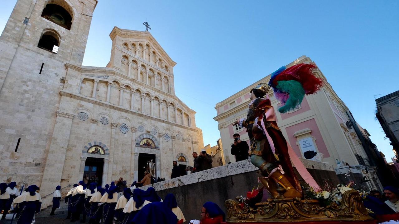 Cagliari, la processione del Lunedì dell'Angelo