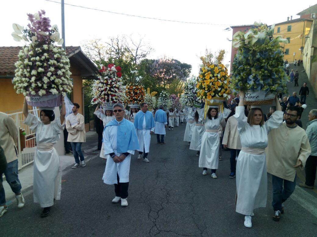 Un momento della Festa delle Paniere
