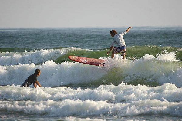Surfisti in azione