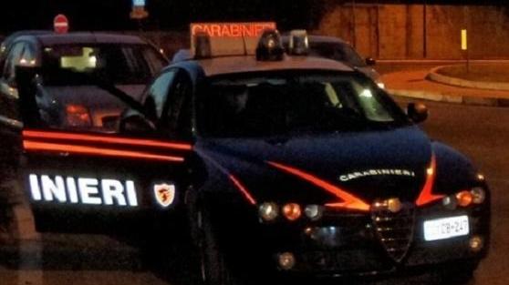 Intervento notturno dei carabinieri (archivio)