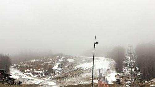 Abetone, torna le neve e crollano le temperature