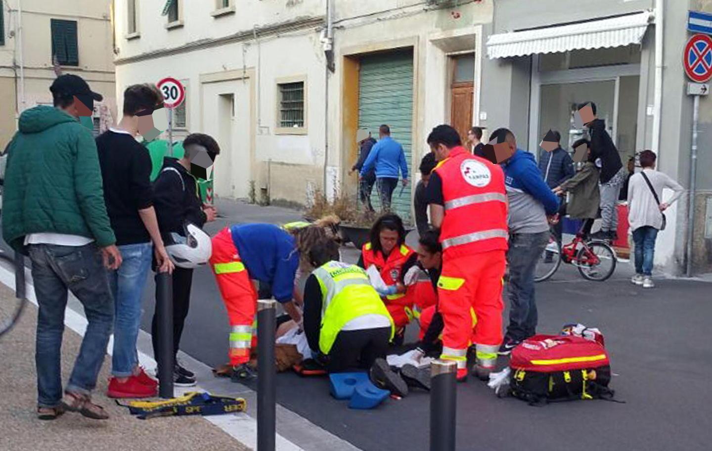 Aggressione agli ex bagni, due denunciati 