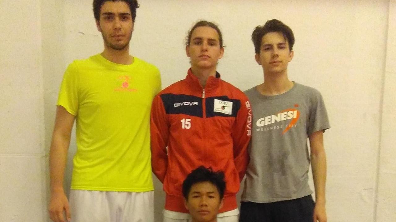 La medaglia d’argento a Giannotti del Dojo Karate
