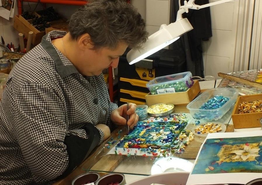 I segreti del mosaico, visite nell’atelier di Barbara Giavelli 