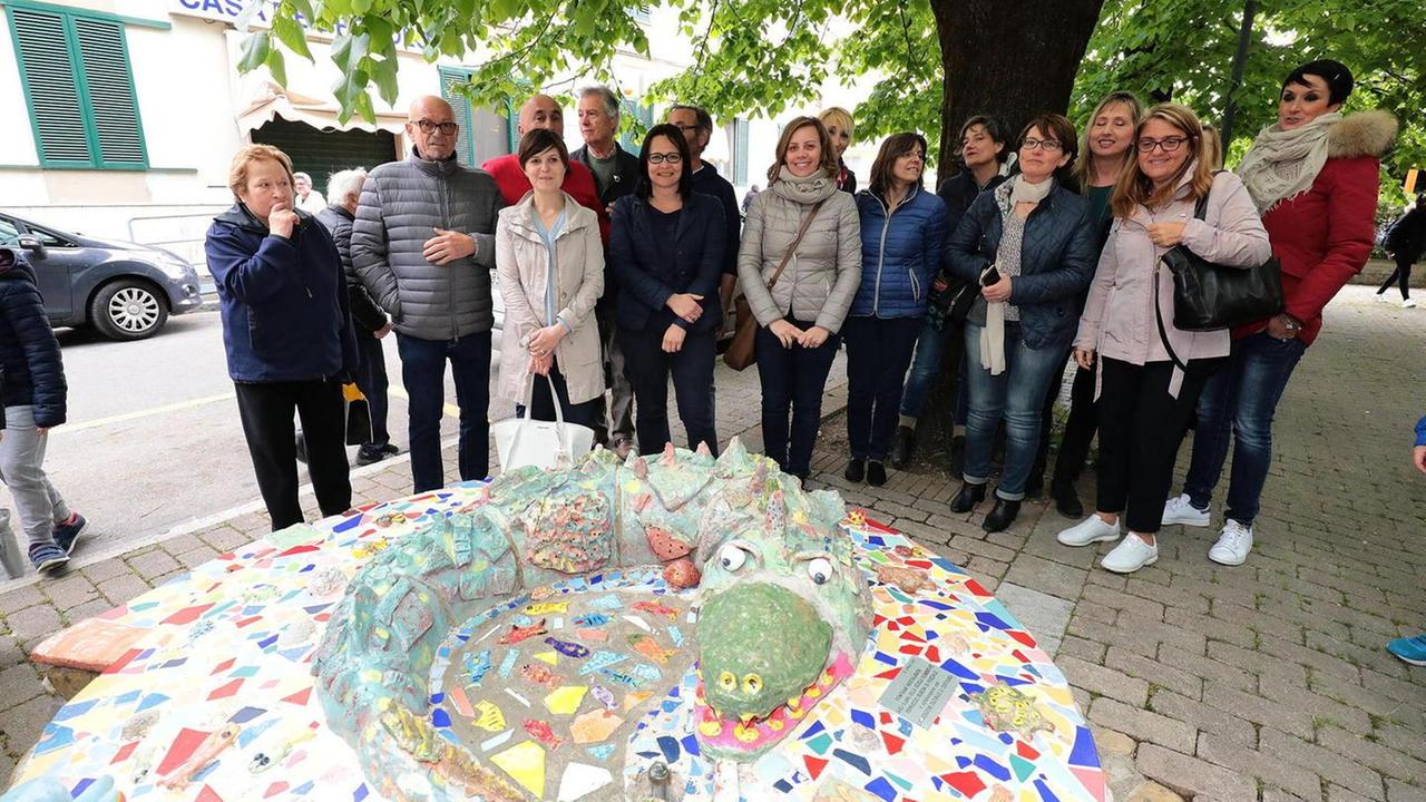 Pozzale festeggia la leggenda restaurato il Coccodrillo