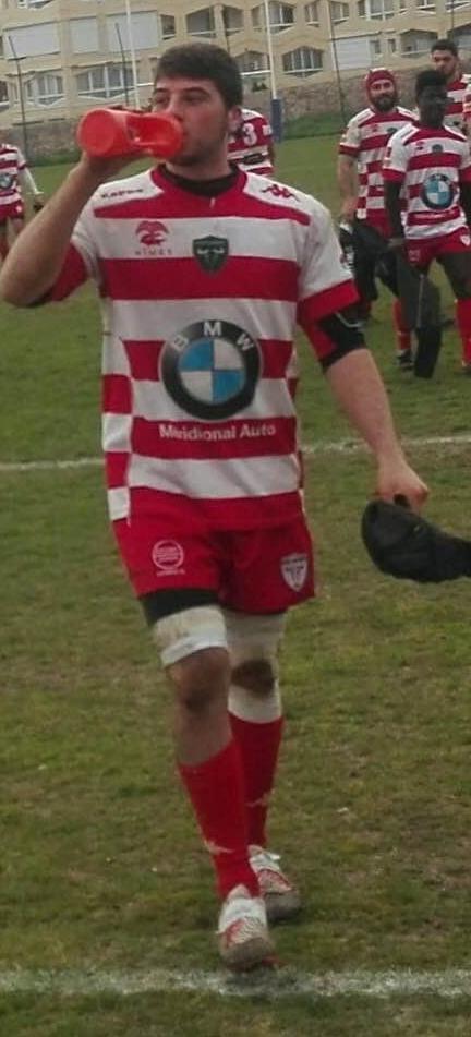 Un piombinese alla corte del Rugby Club Nîmois 