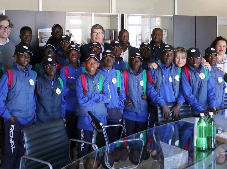 Dal Senegal ospiti della città 