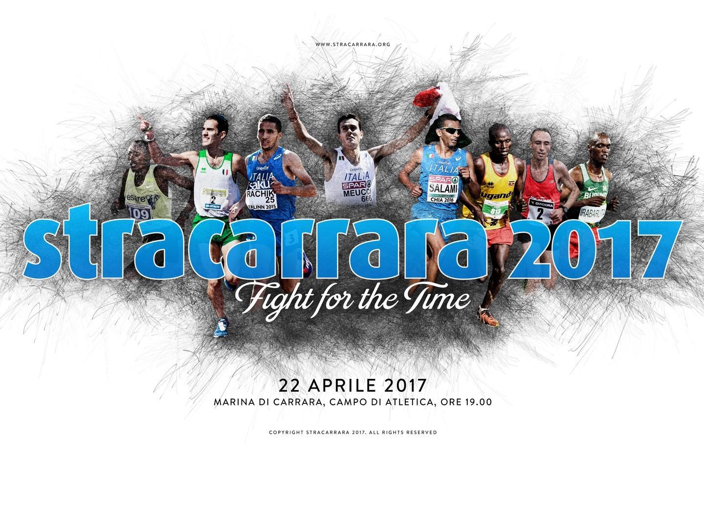Atletica, sarà una Stracarrara grandi firme 
