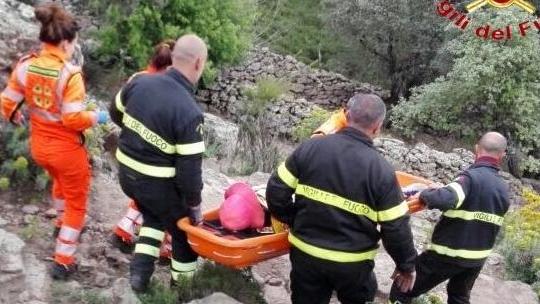 Bortigali, soccorsa un’escursionista ferita