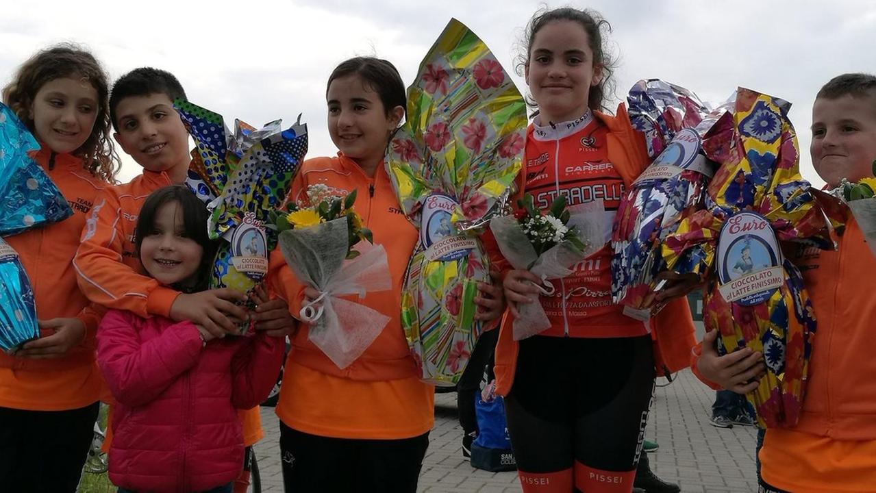 Brillano i portacolori del Team Stradella