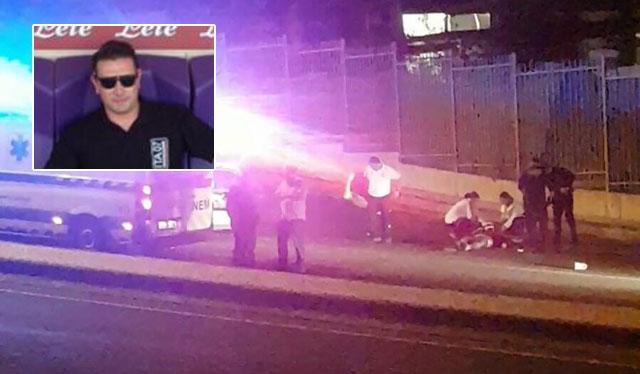 Nella foto concessa dal sito Correio da Manha il luogo dell'incidente e nel riquadro il tifoso morto
