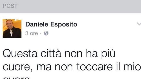 Esposito ironizza sulle parole del vescovo
