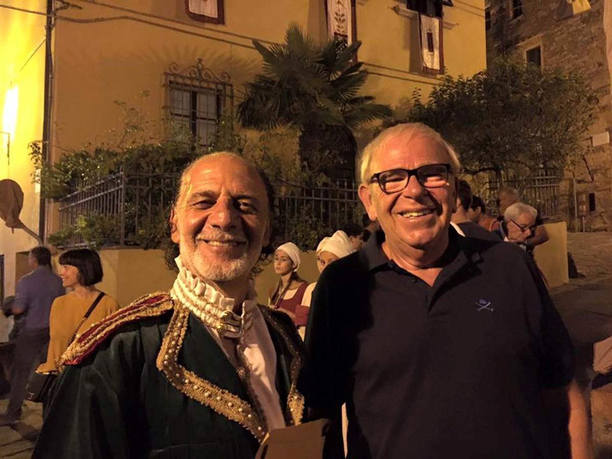 Paolo Biasci (a destra) insieme a Giampiero Nesti