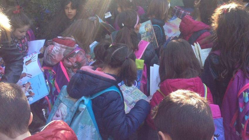 Un Flash mob per la sana lettura