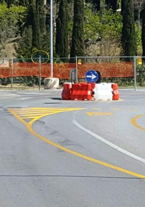 Apre il cantiere per la rotatoria in via della Monaca 