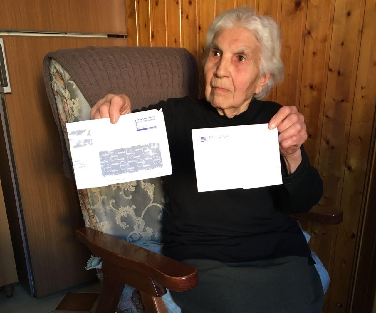 La signora derubata dei suoi risparmi