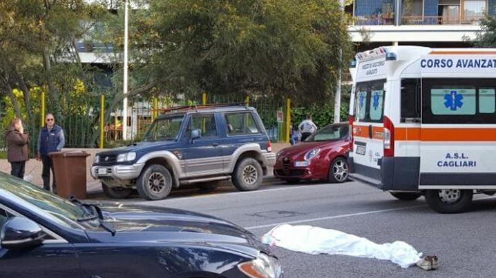 Tragedia a Cagliari anziana travolta e uccisa da un’auto
