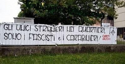 Scritta inquietante e il Vallauri lo scarica