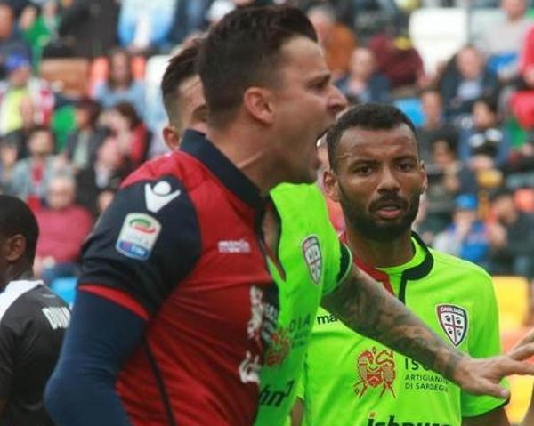 La grinta di Rafael dopo aver parato il rigore a Thereau