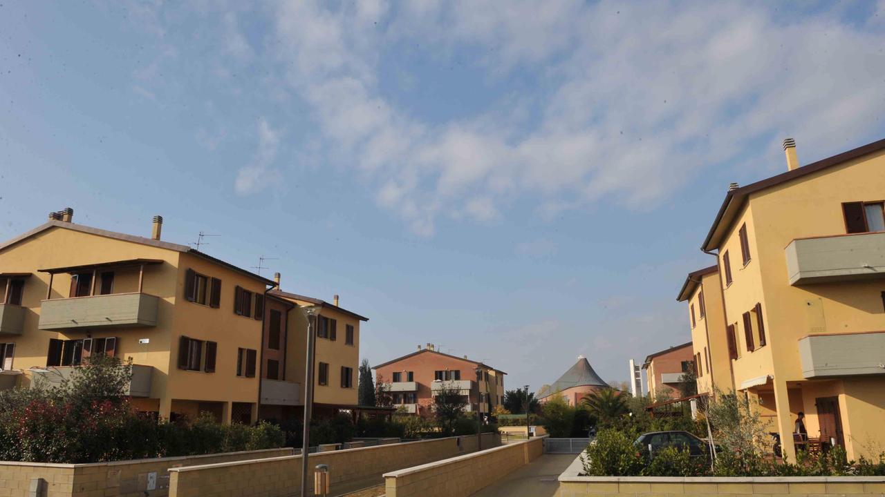 Le case costruite dalla cooperativa “Primavera 90”