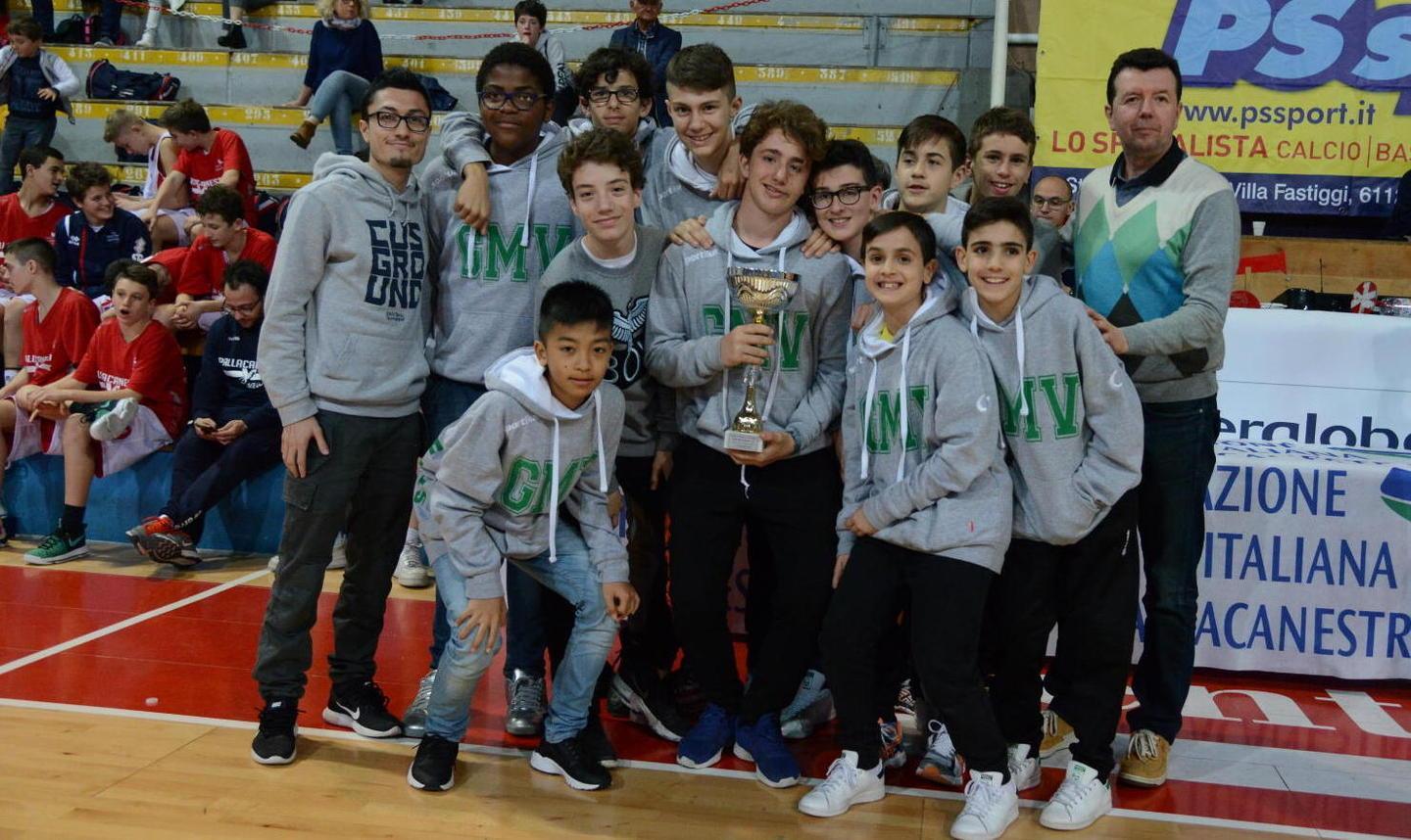 Basket giovanile, Gmv sul podio a Pesaro