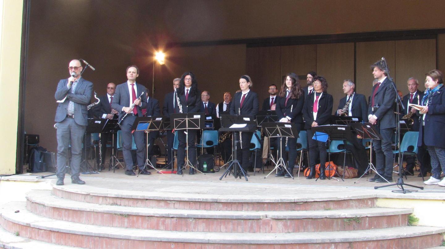 Banda cittadina a Villa Mimbelli