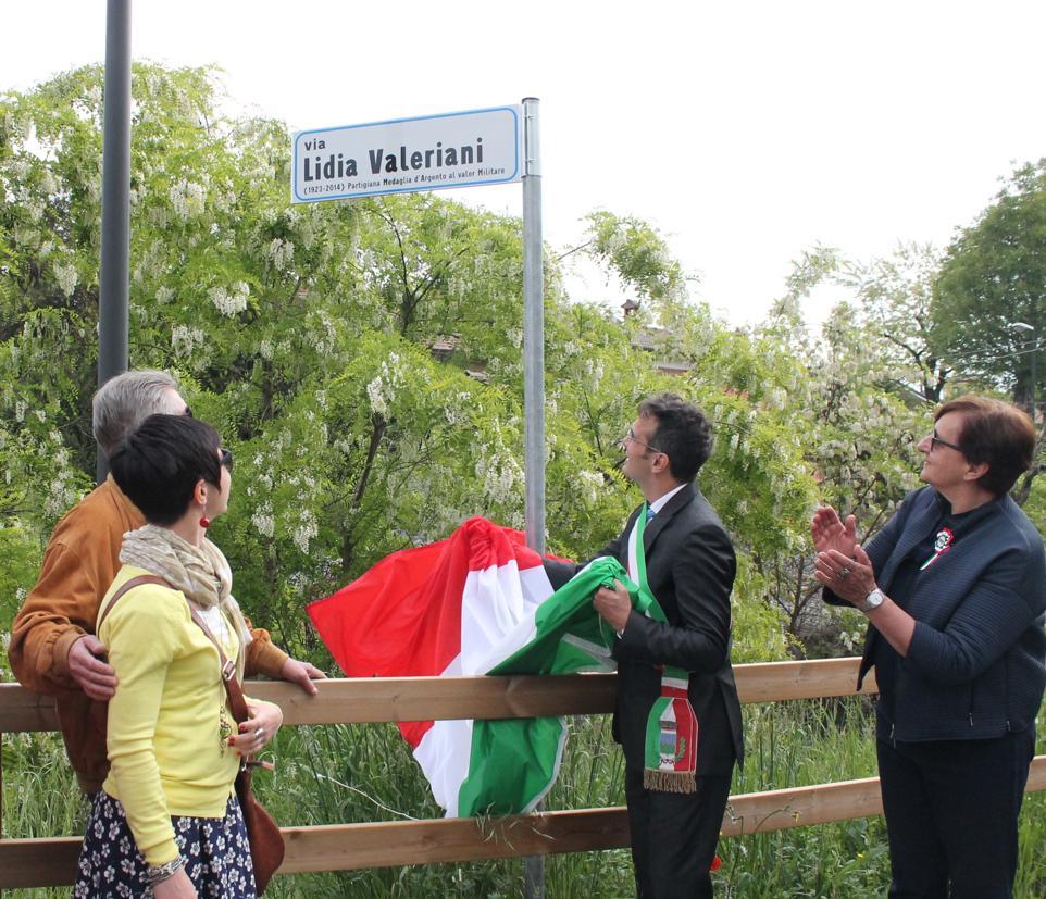 Roncolo, una via a Lidia Valeriani 